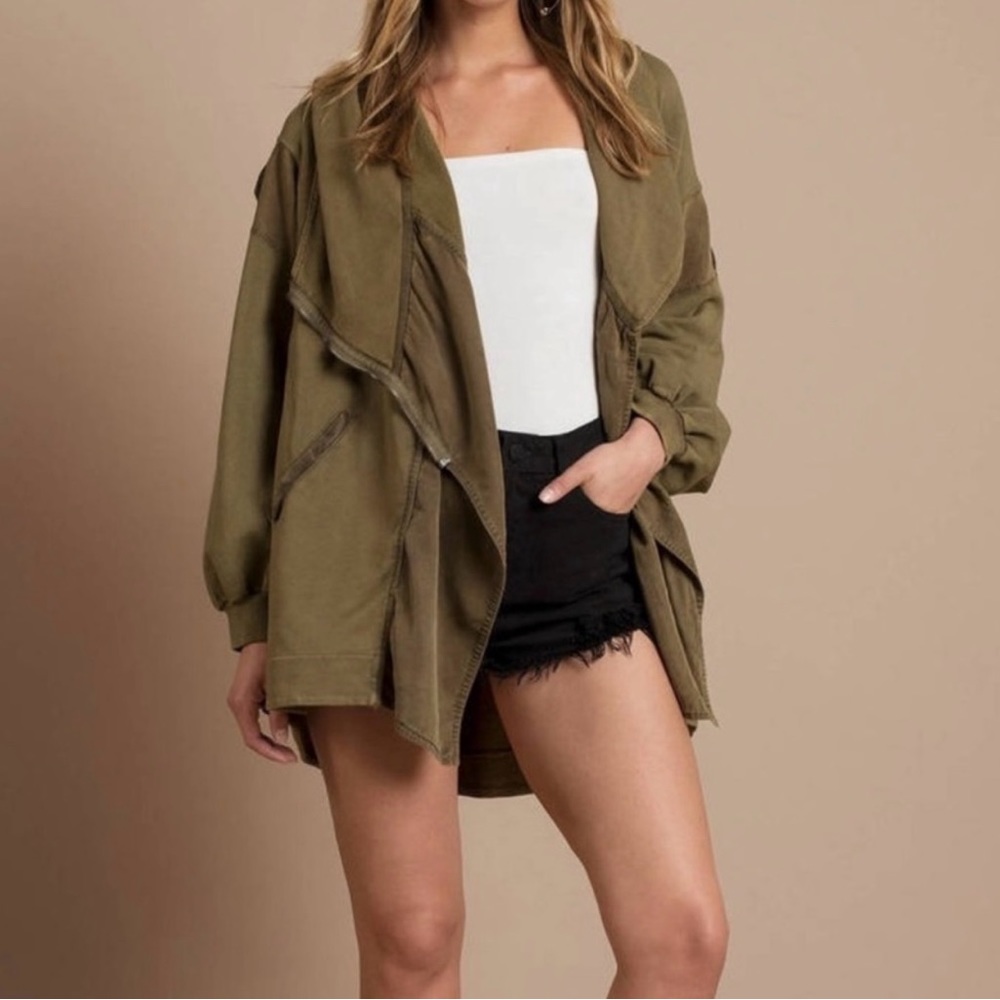 Free People C’mon Hooded Cardigan Jacket Size Large